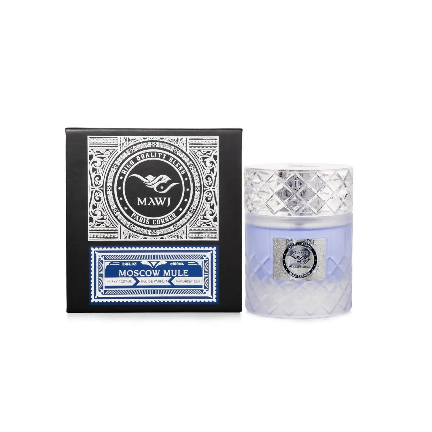 Paris Corner Mawj Moscow Mule EDP Unisex Eau de Parfum Fragrances Scent Unisex 3.4 Fl Oz Perfumes
