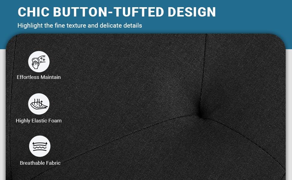 Yaheetech 52in Storage Bench Ottoman Bench Tufted Entryway Bench with Rolled Armrests Footstool with Large Storage, Fabric/Faux Leather Yaheetech 52in Storage Bench Ottoman Bench Tufted Entryway Bench with Rolled Armrests Footstool with Large Storage, Fabric/Faux Leather