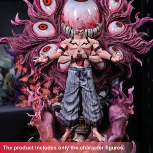 Jujutsu Kaisen Curse King Ryomen Sukuna Figure Model, Figurine, Desktop Statue Decoration Ornament, Boxed Collectible Trendy Doll, Cool Anime Toy, 12.2 Inches, Ideal for Birthday Gifts and Holiday Presents