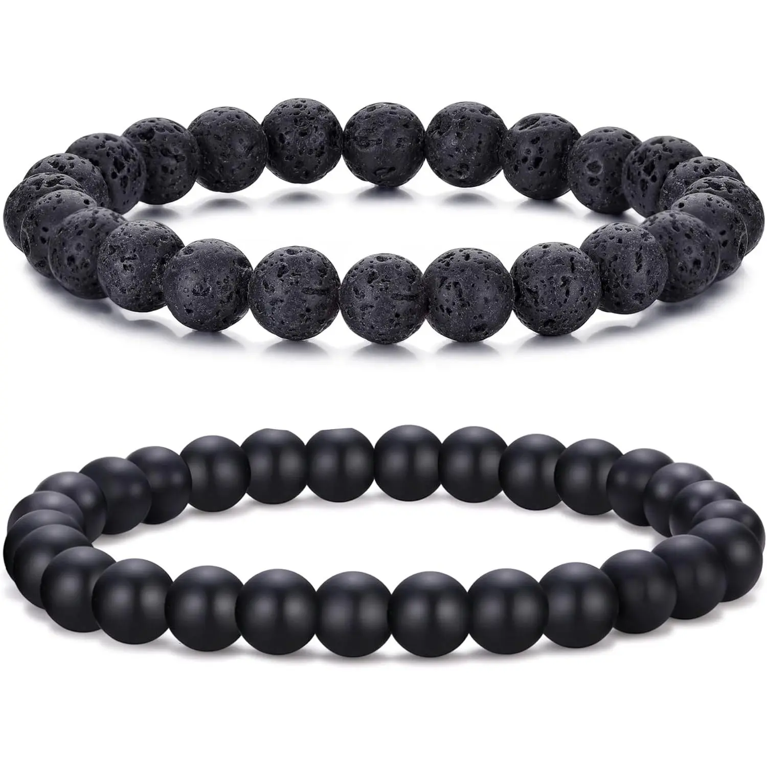 2,Black,Lave beads