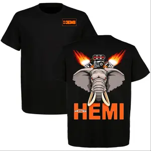 HEMI T-Shirt Elephant Engine Graphic Tee Mopar Muscle Car Racing Shirt Dodge Hemi Fan Gift Unisex Tee