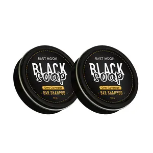 Natural Herbal Polygonum Multiflorum Shampoo Bars (1-2 Packs), 50g each | Perfect for Darkening Gray Hair, Reducing Hair Loss, Scalp Repair, and Healthy Hair Growth."based hair products