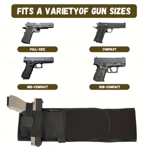Versatile Concealment Tactical Elastico Waist Holster - High Quality, Stretchable, and Silent Access for Everyday Carry