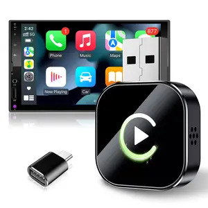 Apple CarPlay & Android Auto Wireless Adapter Dongle,Plug & Play,No Latency,converts Wired To Wireless,  Fast & Stable Connection
