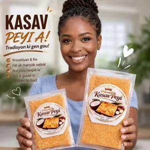 Haitian Cassava Bread (Kasav Peyi) – Crunchy Snack