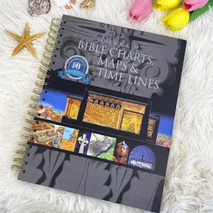 Rose Book of Bible Charts Maps & Time Lines 10thAnniversary Edition Spiral Bound Visual ReferenceGuide with Study Notebook for PersonalDevotions & Sunday School Classes