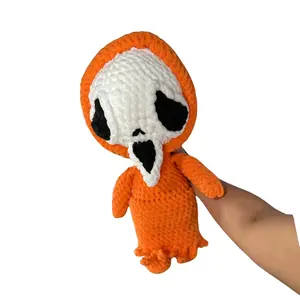 Orange Ghost Guy Cuddly Slasher