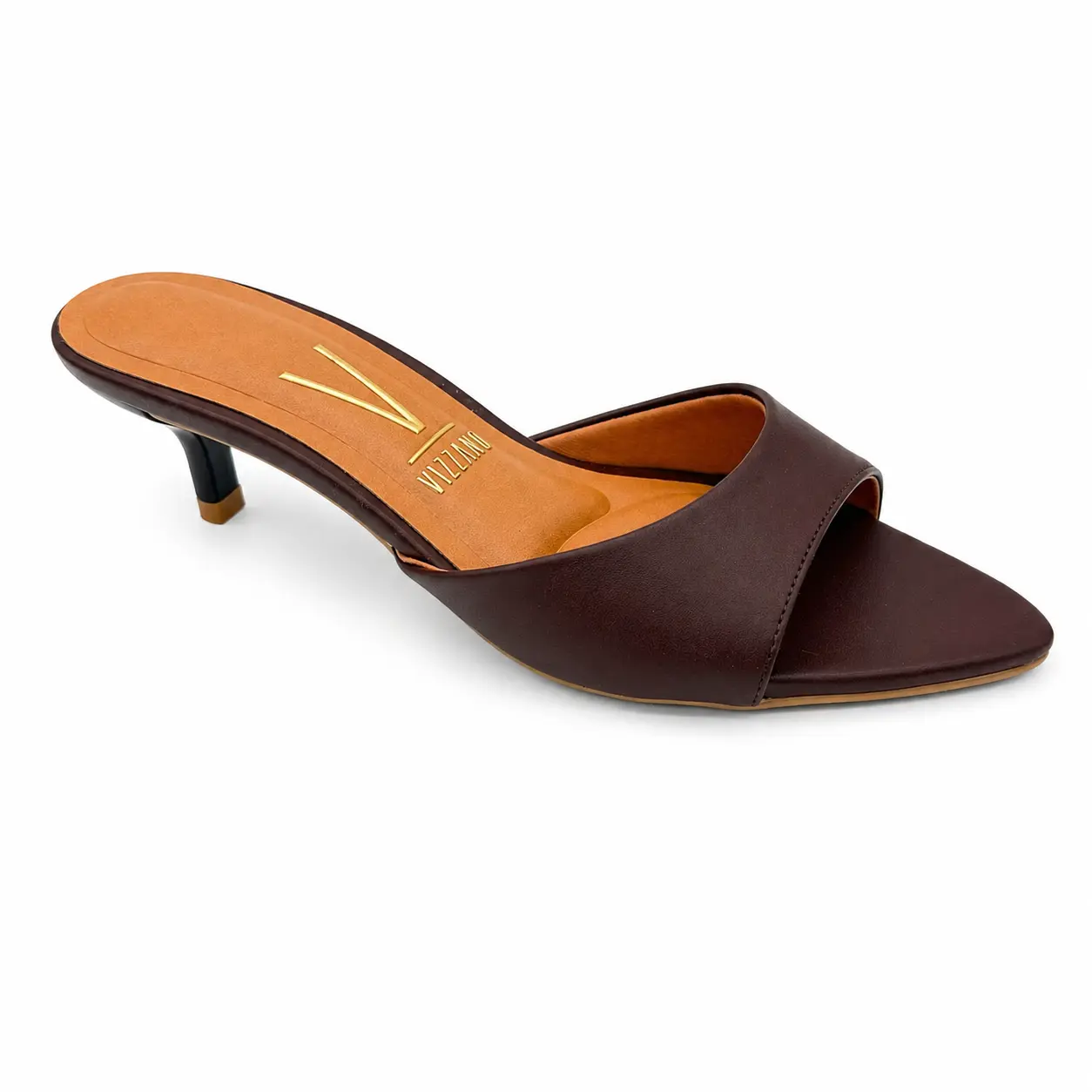 Vizzano Low Heel Mule Sandals - Elegant and Comfortable in Three Colors, Dress, Classic