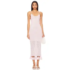 PEIXOTO Nora Knit Dress in Blush Petal