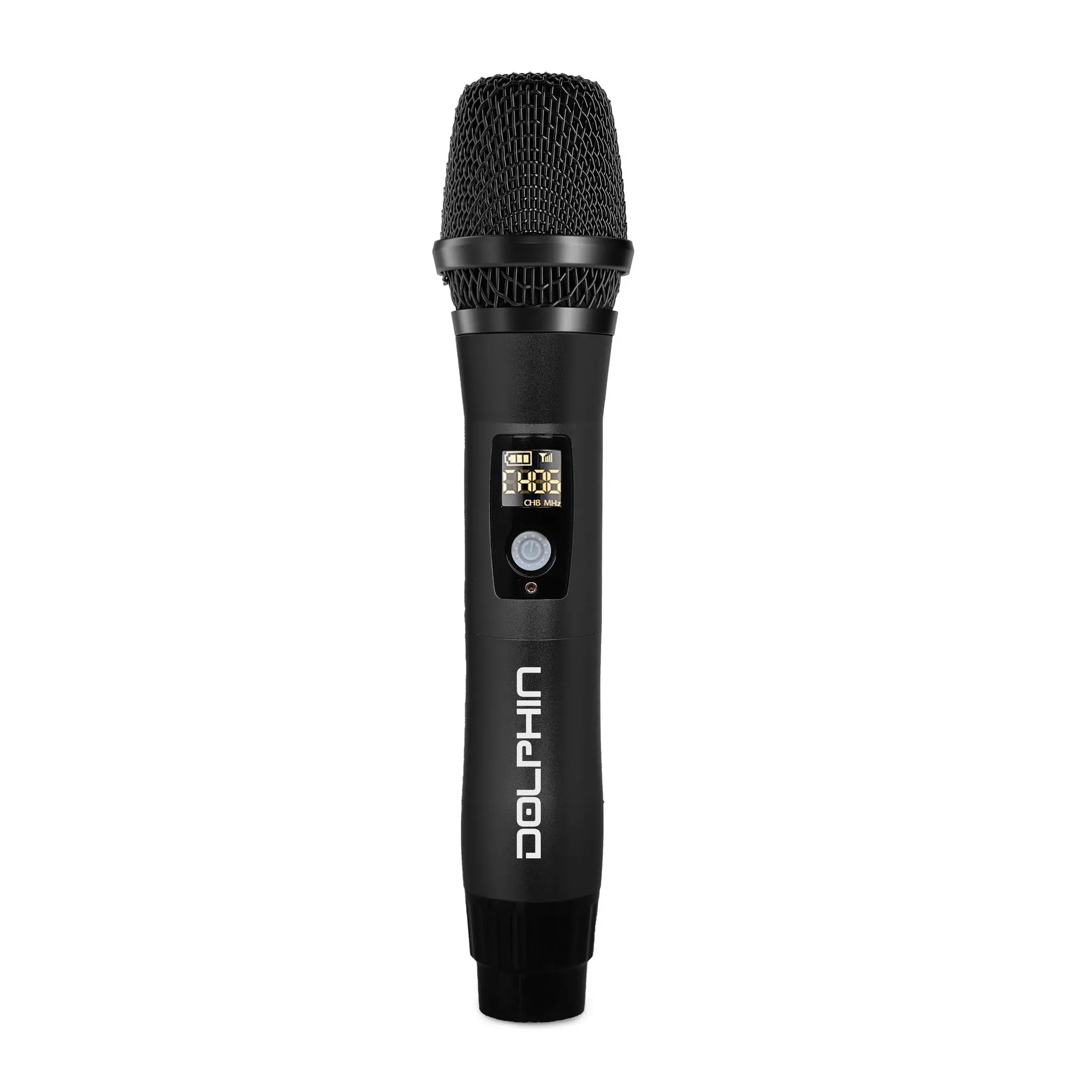 Dolphin MCX-11 Wireless UHF Microphone – USB-C Rechargeable & Anti-Interference Audio Metal Dolphin MCX-11 Wireless UHF Microphone – USB-C Rechargeable & Anti-Interference Audio Metal