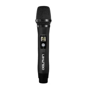 Dolphin MCX-11 Wireless UHF Microphone – USB-C Rechargeable & Anti-Interference Audio Metal