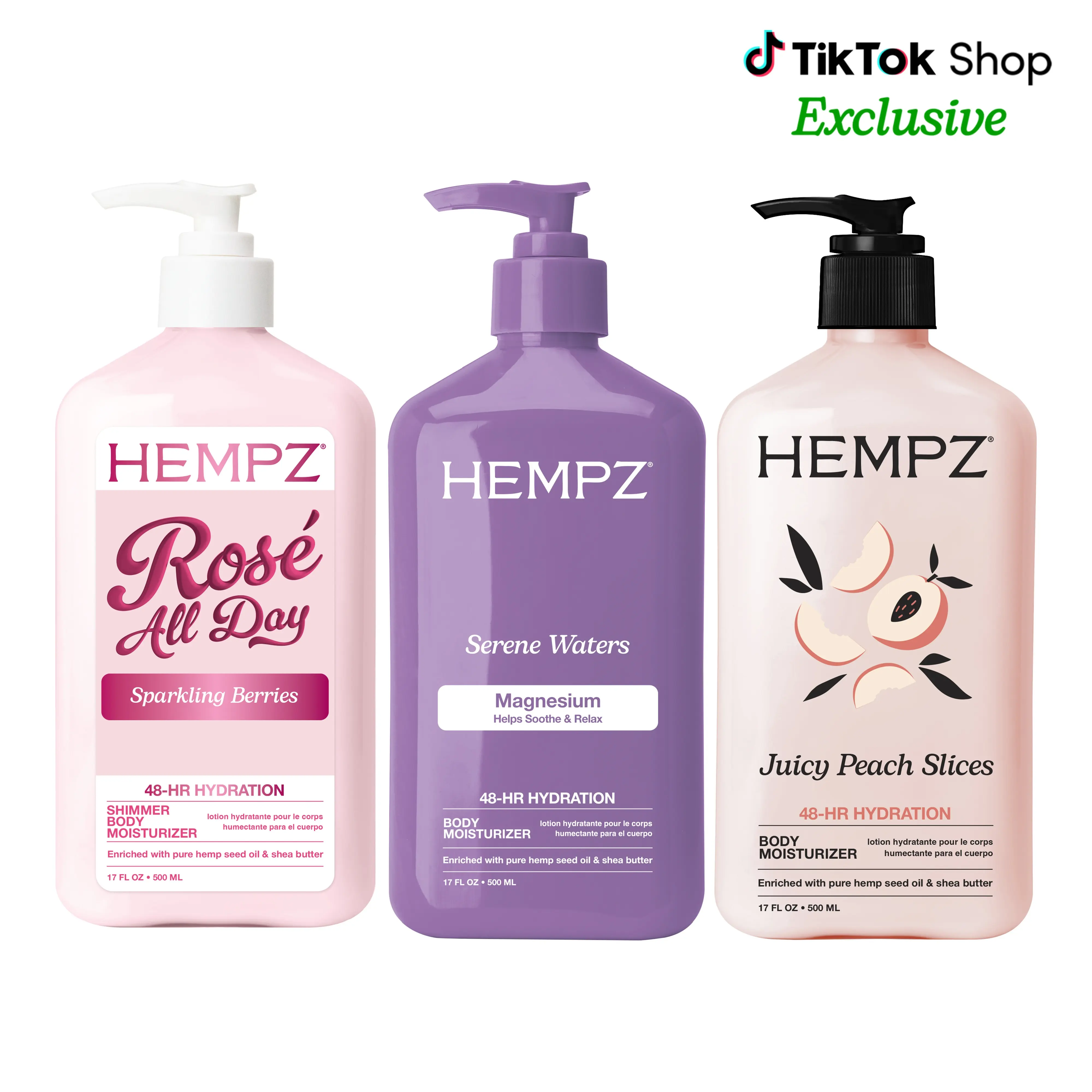 Hempz Exclusive Spring 26' Body Lotion Bundle
