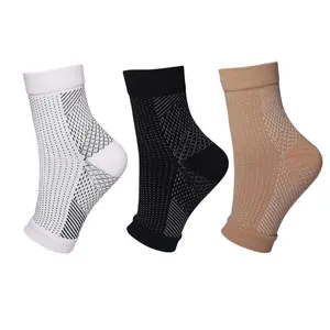 STANDWAY 3 Pairs Ankle Brace For Men & Women Foot Swelling & Fatigue - Ankle Support Socks for Everyday Use And Every Sports