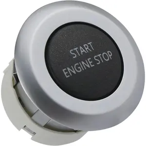 TQPONLY Momentary Push Start Stop Button Switch Compatible with 2010-2016 Land Rover LR4 / 2010-2013 Range Rover Sport Replaces LR 014015