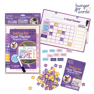 Pet Training Accessories Brightkins - Button Mat, Doorbell & Goal Tracker for Dog Communication Training - Enhance Training Sessions with Essential Tools