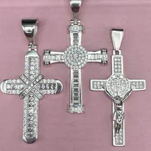 925 Sterling  Silver Crosses/ Cruses Diferentes Eatilos