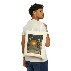 Palestine Cotton Tote Bag, Vintage Canvas tote, trendy tote, aesthetic bag, artsy tote