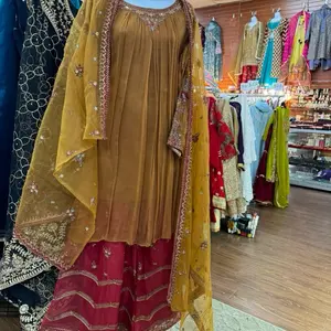 Women sharara set size 42