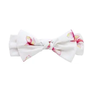 Plumeria Bow Headband for Baby Girls - Fashion Hair Accessory