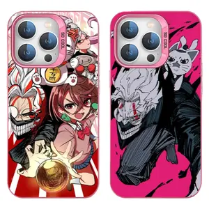 Hot Anime Dandadan Ken Takakura Phone Cases For iPhone 17 16 15 14 13 12 11 Promax Pro Max Plus Air Pink IMD Mattle Shockproof Protective Cover Best Gifts of Christmas Halloween Birthday Valentine