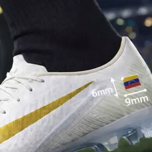 UV Transfer Soccer & Sports Identity Stickers – Vzla flag & Custom Designs for Cleats