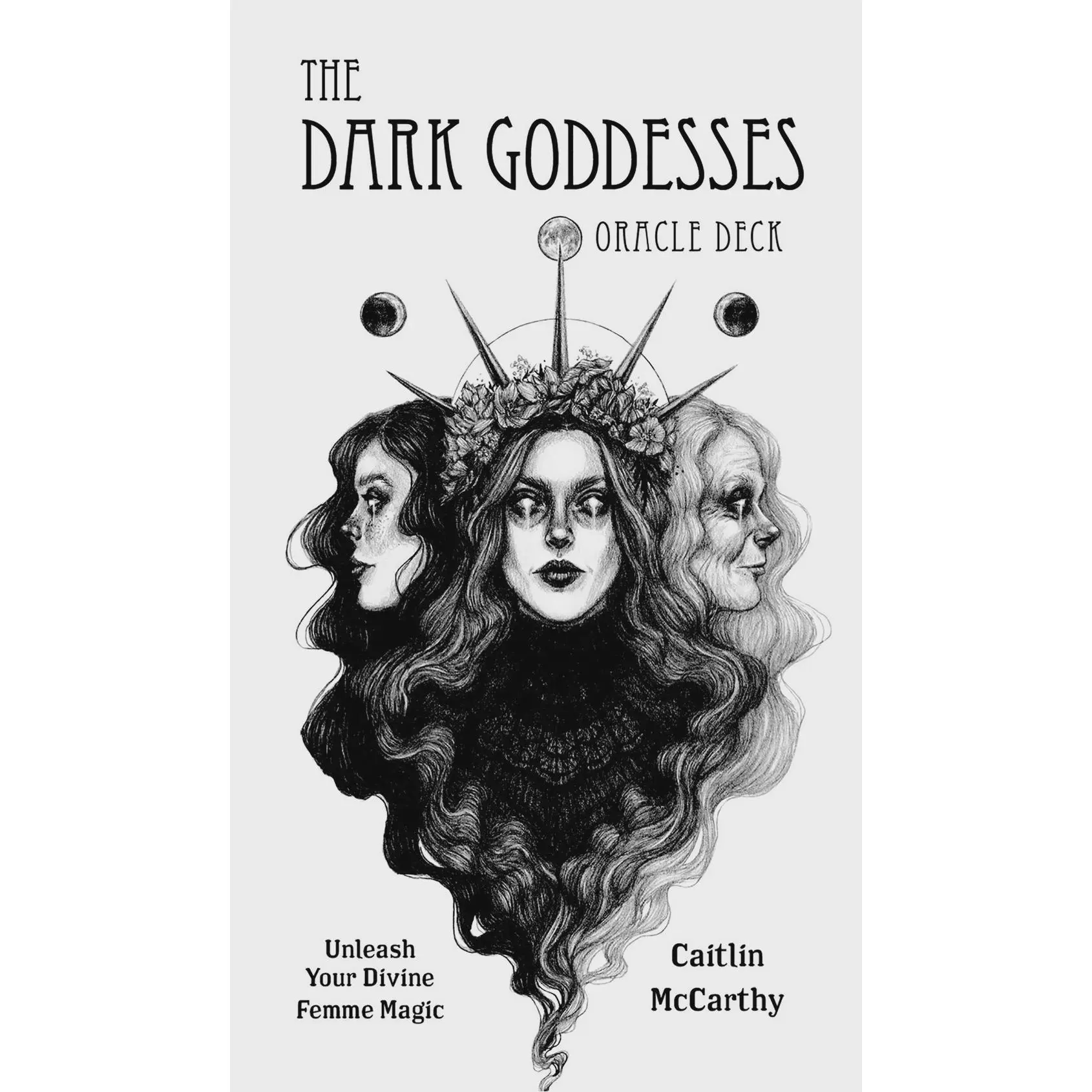 Dark Goddesses Oracle Card Set - Empowering Divinity-Focused Experience for Women, Featuring Athena, Lilith & Other Divine Figures (Toys & Hobbies, Games & Puzzles, Card Games)
