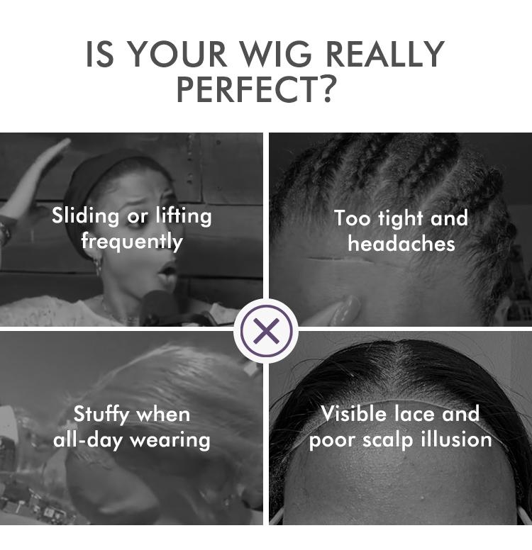 Luvme All Day Comfort Wig Glueless 7x6 Closure Pre Plucked Pre Bleached Pre Cut HD Lace Loose Body Wave Long Wig  Ready To Go