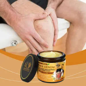 Joint Relief Cream 60 g, Joint Care Cream, Natural Formula Bee Venom Joint Gel, Relieves joint pain in the neck, lower back, upper back, hands, feet, and legs. Fast-Acting Anti-Cellulite Sculpting