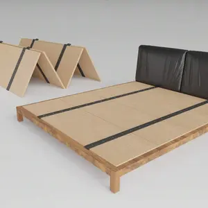 Continental Sleep, Folding Bunkie Board – Low-Profile Mattress Support Platform For Daybeds, Bunk Beds, Futons & Metal/Wood Frames – Prevents Sagging, Easy To Install & Store.