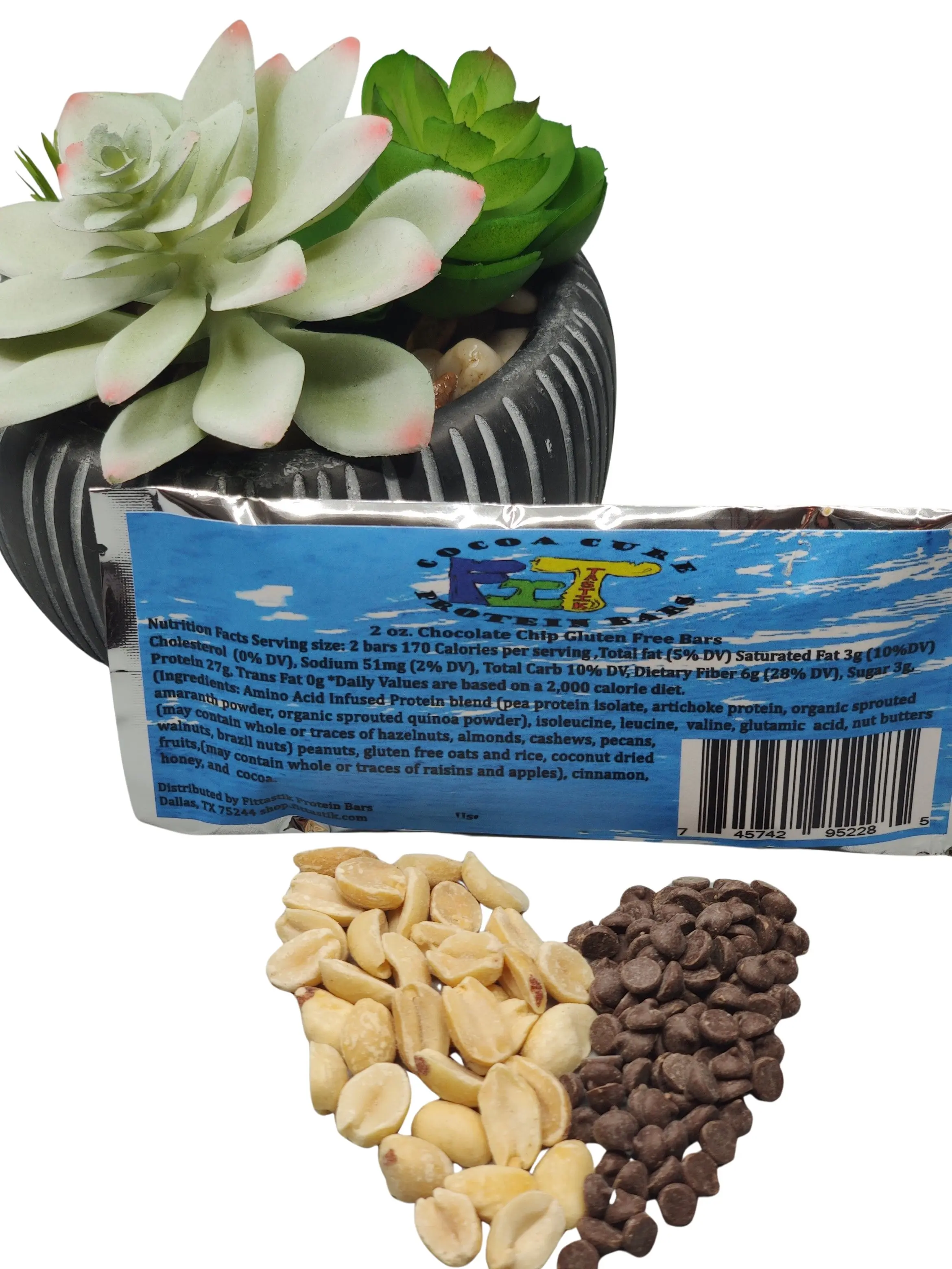 Chocolate Chip Peanut Butter Duo Protein Bars Chocolate Chip Peanut Butter Duo Protein Bars