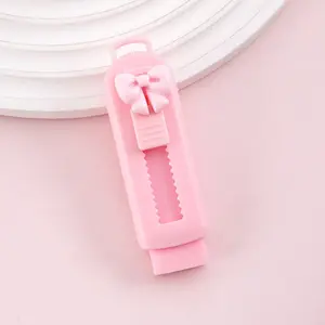 Colorful Cartoon Style Heart-Shaped Eraser, Durable Synthetic Rubber for School and Office, Fun Stationery Must-Have, Writing Tools, Office Supplies