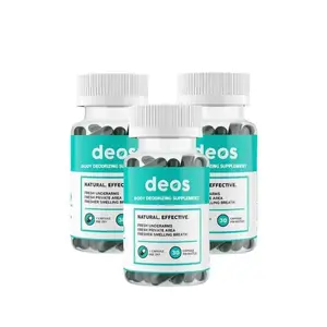 Advanced Full Body Deodorant Supplement – Internal Odor Control Healthcare Support for Men & Women, Gut Health, Skin Health, Detox, Digestion Aid | Multi-Pack Freshness Boost