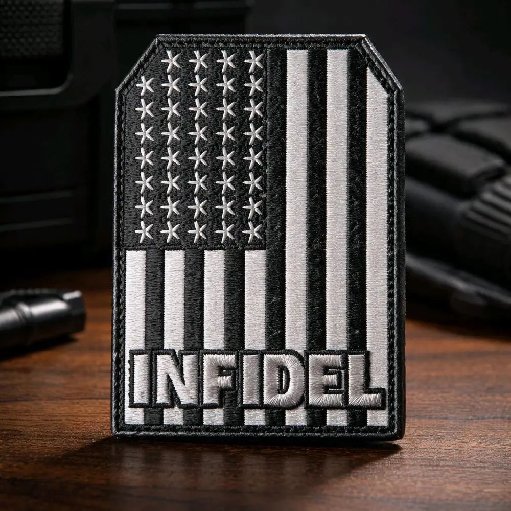 Infidel - Gray 2.5" x 3.5"