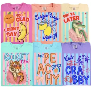 Trendy Fun Summer Shirt, Pun Graphic Shirt, Comfort Colors Graphic Tee, Womens Trendy Summer Tee, Graphic Shirt For Her, Full Colors, Full Sizes