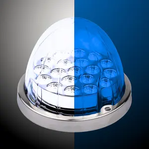 LOADED Series Dual-Color White To Blue 19 LED 3.5" Watermelon Light