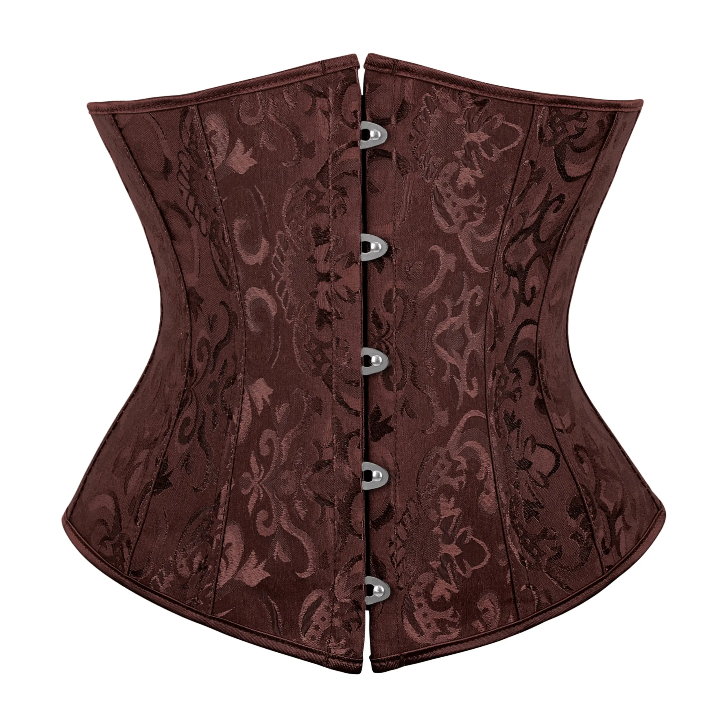 Bengup Underbust Corsets for Women Black Corset Top Waist Trainer Fashion Bustier Plus Size Gothic Corset for Halloween Costumes Parties Minimalist Basic Shapewear Bodysuit 9427-Z1