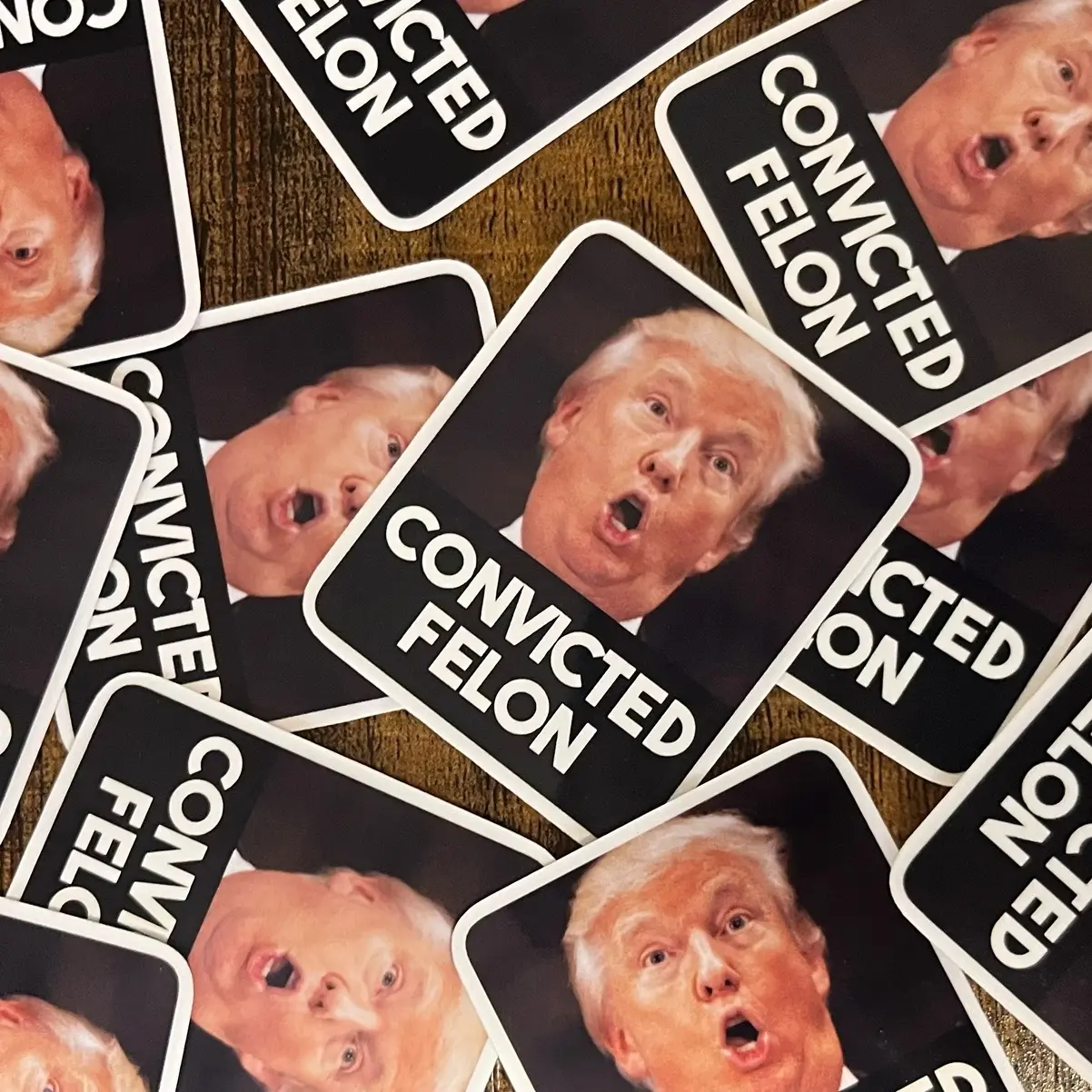 Convicted Felon Vinyl Stickers