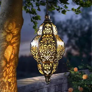 Hanging Solar Light Outdoor Garden Decor, Outdoor Lighting, Waterproof Plastic Solar Lamp, Yard Porch Backyard Decoration, Gift for Women Mom Gardening, Outdoor Solar Lights