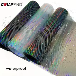 Car Headlight Stickers Honeycomb Headlights Protective Self-Adhesive Films Auto Motorcycle Headlight Tint for Car Accessories