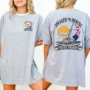 2 Sides Boats n Hoez Summer Shirt, Step Brothers Movie Shirt, Vintage Retro Shirt, Classic Shirt, Gifts for him, Funny Movie