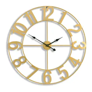 Sorbus Large Wall Clock, Analog Battery Operated
