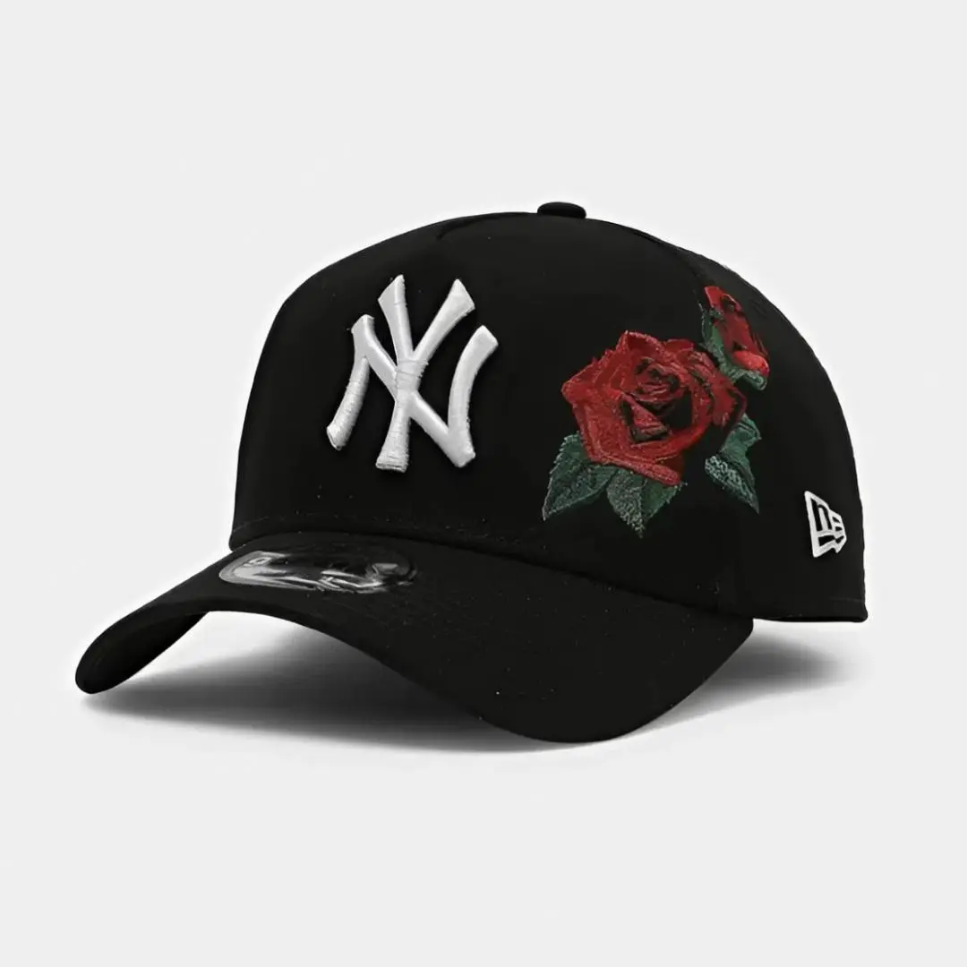 New Era 59FIFTY 9FORTY MLB NY Yankees LA Dodgers Rose Cap | Premium Unisex Fitted & Snapback Baseball Hat, Adjustable Design, Streetwear Fashion Trend, Urban Casual Style, Limited Edition Collector