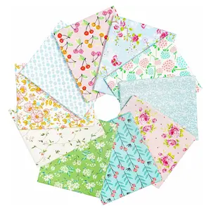 Newbrothread&Craftido -25 Options- 100% Cotton Quilting Fabric Bundles 10pcs Fat Quarters 18”x21”-Medium Weight 5.2 oz- for Quilting, Sewing Project, Patchwork Home Textile, mothersdaygift