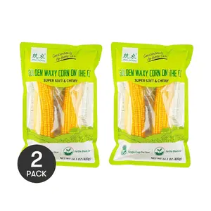 Jingnong Yellow Sweet Corn 2 Pack 14.1oz High Fiber Low Calorie Breakfast