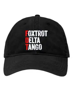 Foxtrot Delta Tango Embroidered Deluxe Dad Hat