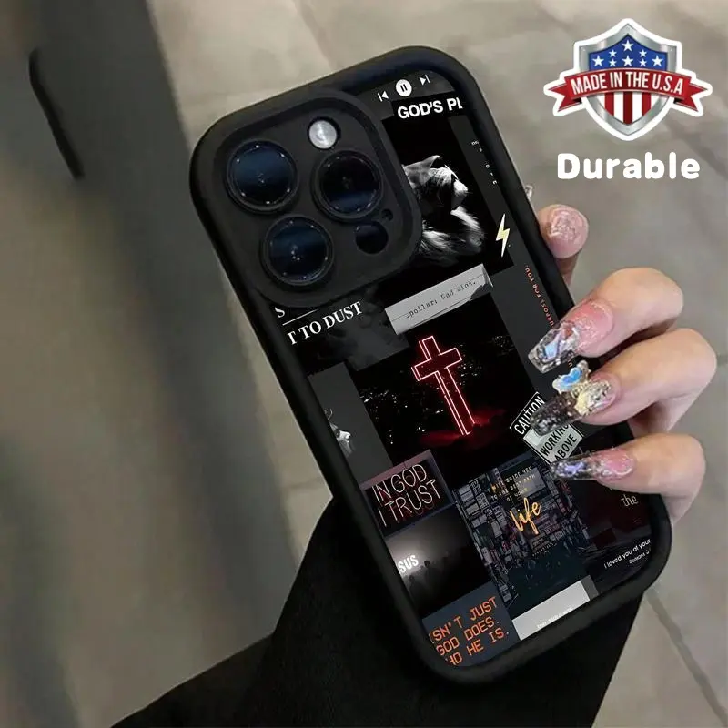 Creative Pattern Phone Case, Anti-drop Decorative Phone Protector Cover, Phone Compatible with iPhone Series Protection Protective Durable Astronaut