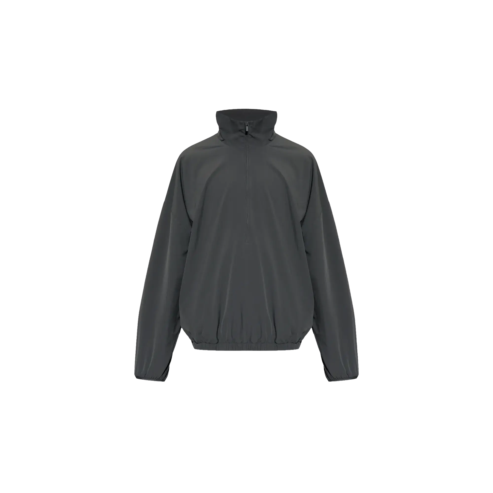 Nylon Half Zip Track Jacket "Iron Grey" 202HO258271F