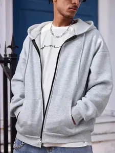 Autumn and winter new men's jackets solid colour multi-color optional regular large size travel holiday outdoor camping leisure sports fitness running men's top clothes