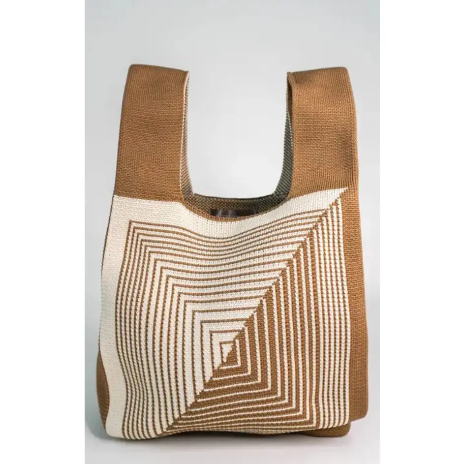 Labyrinth Knit Handbag