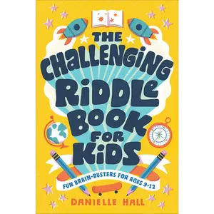 USED-The Challenging Riddle Book for Kids: Fun Brain-Busters for Ages 9-12 by Hall, Danielle (Paperback)